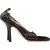 Bottega Veneta Stretch Pumps in Zwart Gaas en Leer