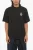 Effen OPTICAL CROSS T-shirt met ronde hals in zwart