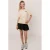 Frankie&Liberty ballonrok met backprint zwart