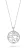 Orphelia Dames 925 Sterling Zilveren Ketting met Hanger – Zilver ZH-7217