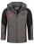Arctic Seven Softshell Jas voor heren – Donkergrijs-Zwart