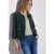 Street One Dames Silk-Look jasje in Groen