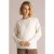 Yest gebreide trui met cut-out en wol – beige