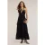 Motivi Sangallo Lace Maxi Dress Black