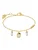 GUESS Armband ‘Sportiv’  goud / zilver