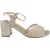 La Strada 2501273-4043 champagne dames sandalen gekleed