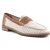 Sperry Port Driving Textiel Dames Witte/Tan Standaard Loafers