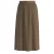 Jupe in viscose all-over bedrukt met zijzakken ruime pasvorm unieuw teak dames s.Oliver