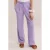 WE Fashion loose casual broek lila