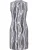 Carlo Colucci Zomerjurk ‘Deola’  grijs / zwart / wit