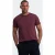 Ombre T-shirt heren bordeaux karite