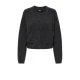 ONLY gebreid vest met wol grijs melange