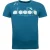 Diadora Logo Heren Blauw T-Shirt