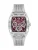 GUESS Analoog horloge ‘GT Phoenix’  donkerrood / zilver / transparant
