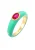 ELLI Ring ‘Solitär’  turquoise / goud / magenta