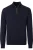 Casa Moda Casual Half-Zip Sweater blauw, Effen
