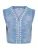 ONLY Bodywarmer ‘ONLNOELLA’  lichtblauw / wit