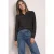 Jersey-Shirt met lange mouwen in blouse-stijl