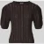 Jake*s Casual Gebreid shirt met ronde hals en golvende zoom