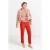 Rich & Royal Sparkle Striped Longsleeve Organic Sunset Red