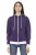 Zipper Hoodie Paars