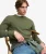 Klassieke Heavy Textured Top Green