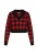 myMo ROCKS Trui  donkerrood / zwart