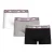 Reebok Heren Boxershort (Pakket van 3) (Zwart/Wit/Grijs)