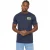 Crosshatch Mannen Wellmoores T-Shirt (Marineblauw)