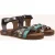 Ton & Ton Sandalen Pl_omo08 Zilver
