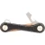 Keykeepa Sleutelhanger ‘Leather’  zwart