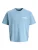 JACK & JONES Shirt  blauw / wit