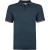 Q1905 Polo shirt bloemendaal donker denim