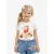 Monnalisa Meisjes t-shirt winnie de pooh wit