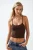 Fitted Crew Neck Basis Tanktop
