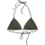Mikuta The Green Triangle Bikini Top Green