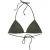 Mikuta The Green Triangle Bikini Top Green