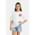 Cars T-shirt met backprint wit