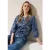 Cecil Dames Bedrukte blouse in Blauw