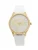 LACOSTE Analoog horloge ‘Crocodelle’  goud / wit