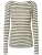 Gai+Lisva Shirt ‘Thyra’  ecru / zwart