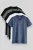 Heren Katoen Elastaan V-Hals T-Shirt