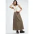 Hoge Taille A-Lijn Maxi Rok