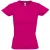 SOLS Dames/Dames Imperial T-shirt (Fuchsia)