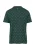 QS Shirt  donkergroen / wit