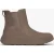 FitFlop F-MODE SUEDE FLATFORM Dames Chelsea Boots Minky Grijs