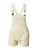 Urban Classics Tuinbroek jeans  white denim