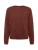 Casual Friday Sweatshirt ‘Severin’  kastanjebruin / wit