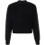 Zwarte Katoenen Sweatshirt