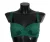 Dolce & Gabbana Groene Zijde Stretch Bloemen Kant Bh Ondergoed